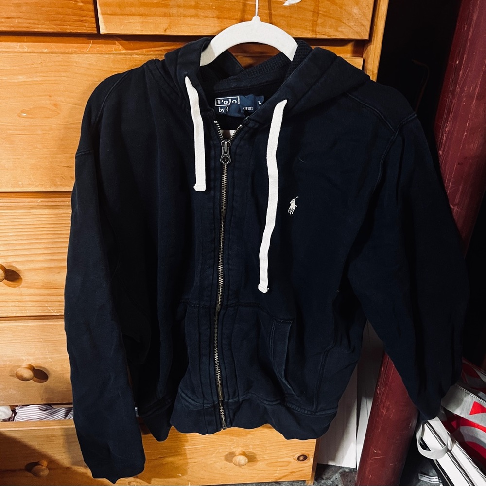 Polo full zip sweatshirt